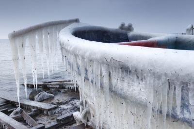 Frozen Boat
